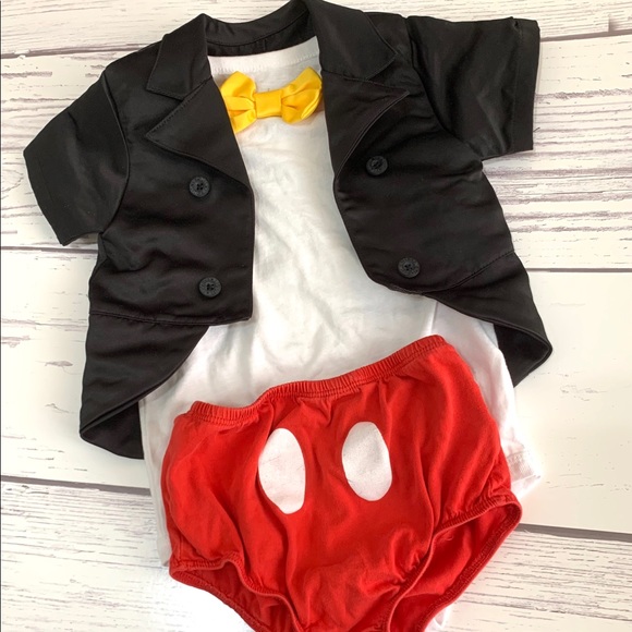 mickey mouse baby outfit